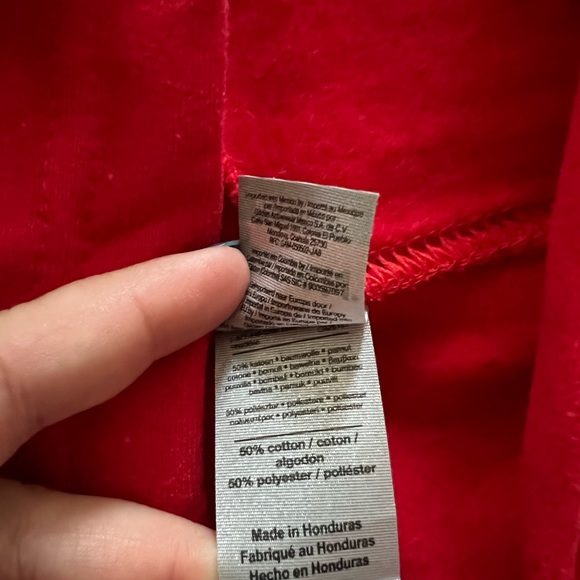 Red hooded jacket - Picture 4 of 4